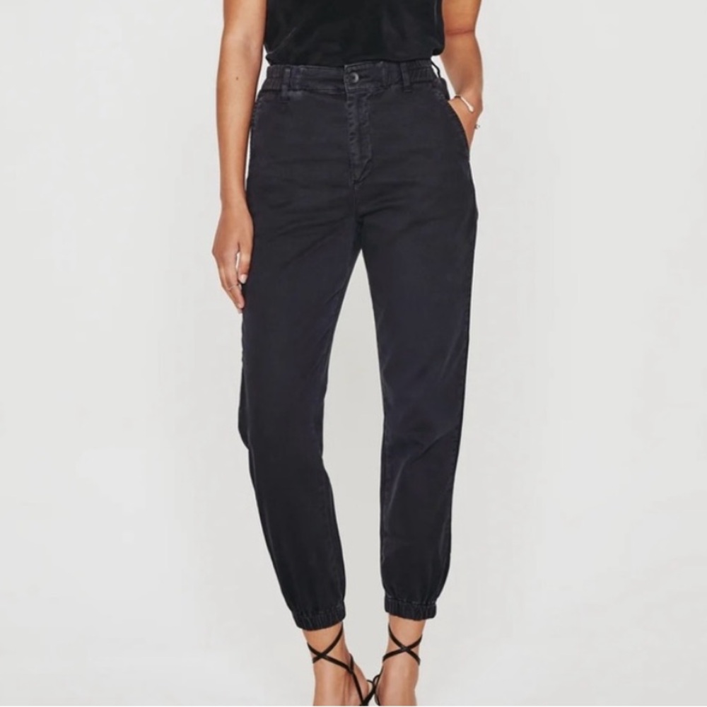 AG adriano goldschmied Caden jogger pant black size 28